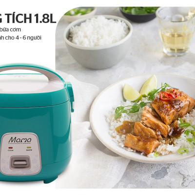 Nồi cơm điện 1.8L Sunhouse Mama SHD8652G - Hàng chính hãng