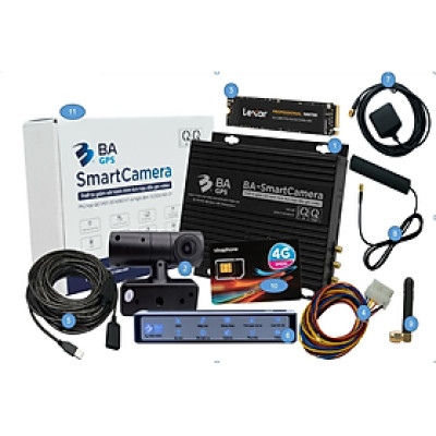 Camera quản lý ô tô đáp ứng Nghị đinh 10 - Hàng chính hãng BA GPS