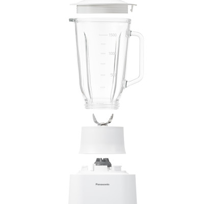 Máy xay sinh tố Panasonic MX-MG5351WRA (2 cối) 700W-1.5L - Cối thủy tinh chống xước - Hàng Chính Hãng