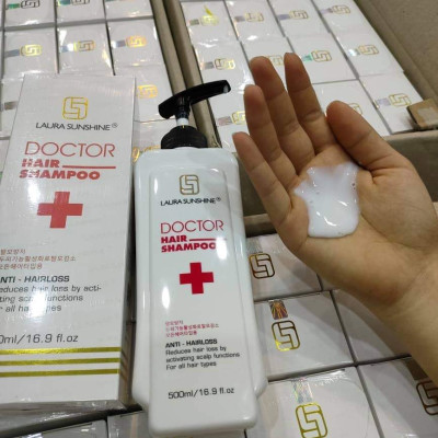 [Mua 3 Tặng 1] Dầu gội hỗ trợ giảm rụng tóc và kích thích mọc tóc Doctor Hair Laura Sunshine 500ml - Nhật Kim Anh