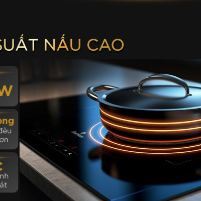 [Độc quyền online] Bếp Từ Đôi BlueStone ICB-6819 4000W - Miễn phí lắp đặt, cắt đá HCM, HN, Đồng Nai, Bình Dương - Bảo hành 2 năm