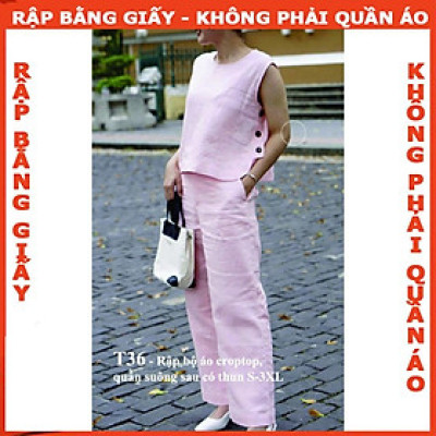 Rập giấy A0 mã T36- Rập nguyên set (BẢN VẼ)