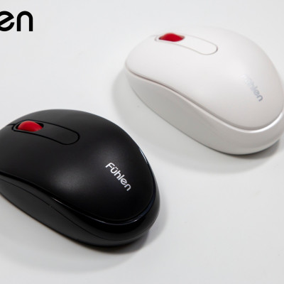 Chuột không dây Fuhlen M01s Pin trâu, siêu nhạy, bảo hành Ninza 24 tháng, tặng kèm pin- Hàng chính hãng