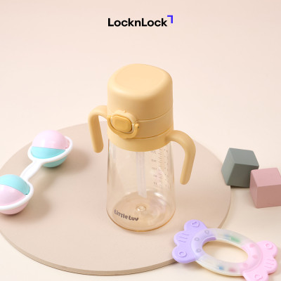 Bình Tập Uống Nước Cho Bé LocknLock HAP916 770ml, Hàng Chính Hãng, Có Tay Cầm Và Ống Hút - JoyMall