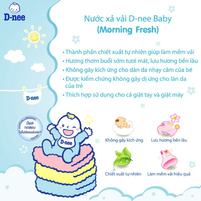Nước Xả Quần Áo Cho Bé D-nee
