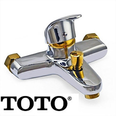 [ FREESHIP] Vòi hoa sen tắm nóng, lạnh TOTO + chân sen gắn tường bảo hành 5 năm (shoptoanle)