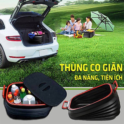 Thùng Đựng Đồ Có Nắp Để Cốp Dành Cho Xe Ôtô