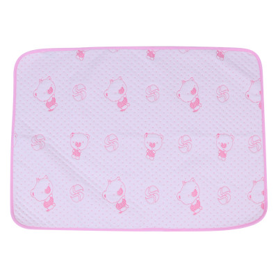 Combo 3 Tấm Lót Chống Thấm VIETMAT Màu Hồng (Size 50 x 70 cm)