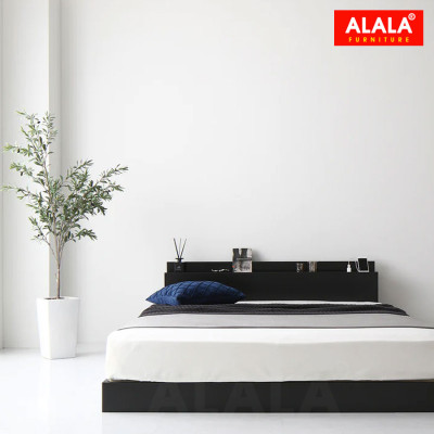 Giường thấp ALALA50 / Miễn phí vận chuyển và lắp đặt tận nơi / Đổi trả 30 ngày/ Sản phẩm được bảo hành 5 năm từ thương hiệu ALALA/ Chịu lực 700kg