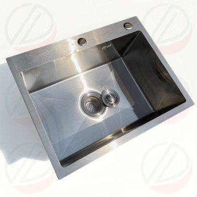 Bộ Chậu Rửa Chén Bát Có Chân KAZTA Bàn Chờ Liền Chân Rộng Rãi - Kích thước tổng 82x45cm, cao 81cm