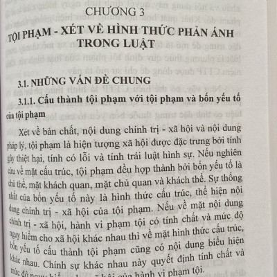 Tội Phạm và Cấu Thành Tội Phạm 