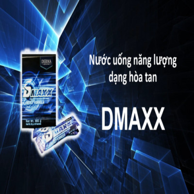DMAXX thức uống bổ sung vitamin năng lượng có đường DAMODE 22 gói dùng thử màu xanh
