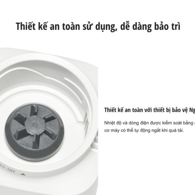 Máy xay sinh tố Panasonic MX-XP103WRA - Hàng Chính Hãng