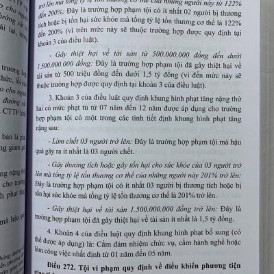 Bình Luận Khoa Học Bộ Luật Hình Sự  Năm 2015 (Sửa Đổi, Bổ Sung Năm 2017) Quyển 2 - Phần Các Tội Phạm