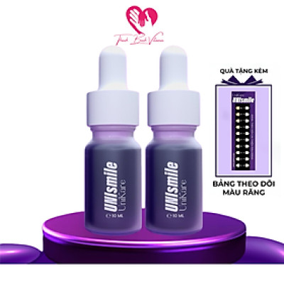 [Combo 2 Chai] UNISMILE Serum Hỗ Trợ Trắng Răng, Giảm Ố Vàng, Nâng Tone cho Răng Hiệu Quả