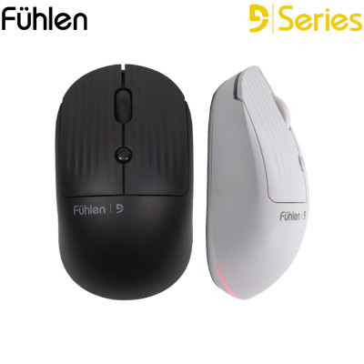 Chuột không dây Pin sạc led RGB Fuhlen M09s - Siêu bền, pin 600 mAh, Bh 2 năm- Hàng chính hãng