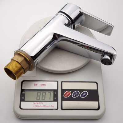 Vòi Lavabo nóng lạnh Đồng mạ Chrome Eurolife EL-AZA02 (Trắng bạc)