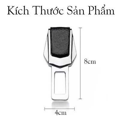 Chốt Cài Dây An Toàn Ô Tô Loại Cao Cấp - Bộ 2 Chiếc Ngắt chuông An Toàn Ô Tô, Nhiều Loại Logo Các Hãng Xe
