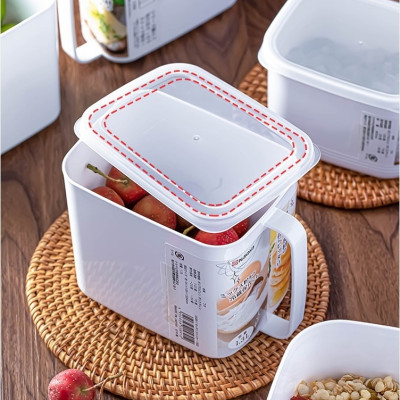 Hộp thực phẩm có tay cầm Nakaya, nắp đậy kín giúp cất giữ và bảo quản thực phẩm một cách an toàn & tiện lợi - nội địa Nhật Bản 