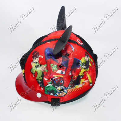 Nón tập đi cho bé mũ bảo hiểm đẹp bằng mút in họa tiết đẹp dành cho bé trai và gái có độ tuổi từ