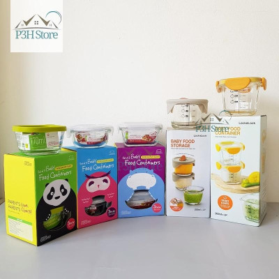 Hộp thủy tinh Lock&Lock Baby Food Container dùng đựng thức ăn cho bé LLG820S3 LLG414S3 LLG508S3 LLG812 LLG510S3 LLG161S3