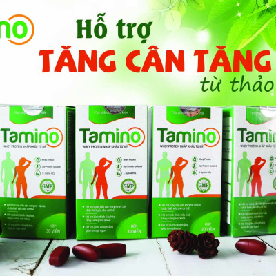 [COMBO 4 HỘP] Viên Uống Hỗ Trợ Tăng Cân TAMINO