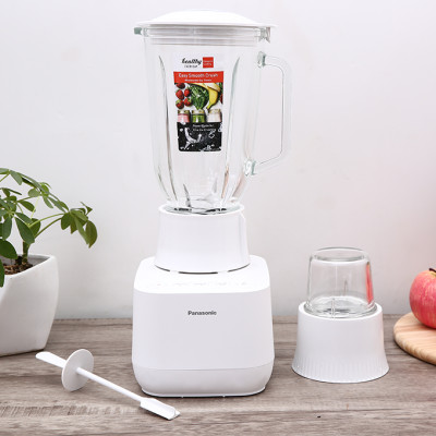 Máy Xay Sinh Tố Panasonic MX-MG5351WRA - Công suất 700W- Dung tích 1.5L - Lưỡi dao thép không gỉ- cối xay thủy tinh - Xay đá mịn - Hàng Chính Hãng - Bảo hành 12 tháng