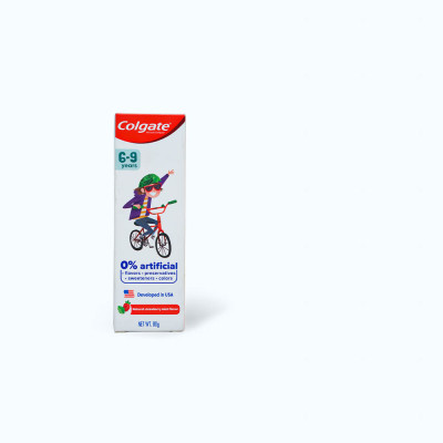Kem Đánh Răng COLGATE Cho Trẻ Em 6-9 Tuổi Hương Dâu Bạc Hà (Tuýp 80g)