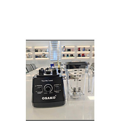 Máy xay sinh tố công suất lớn OSAKO OS-1500 - công suất 1500W, xay đá viên, xay rau má,...có linh kiện thay - Hàng chính hãng