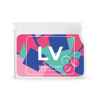 Thực Phẩm Sức Khỏe LV Direct Hit - Giữ Nét Thanh Xuân - PROJECT V - Hộp 60 Viên - Xuất xứ Pháp, Hàng Chính Hãng