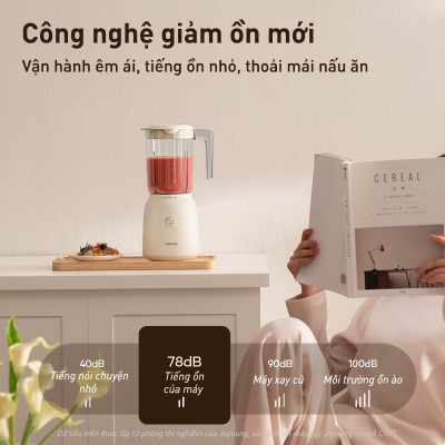 Máy xay sinh tố Joyoung JFB-621 - Dung tích 600ml, Công suất 160W, Kèm 3 cốc xay - Hàng chính hãng