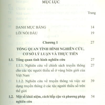 Truyền Thông Và Ý Thức Quốc Gia Của Một Số Tộc Người Ở Vùng Biên Giới Việt Nam - Trung Quốc (Sách chuyên khảo) - Viện Hàn lâm Khoa học Xã hội Việt Nam - Viện Dân tộc học; Trần Hồng Thu chủ biên 