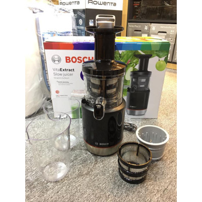 Máy Ép Chậm Trái Cây Bosch MESM731M Black - Hàng Nhập Khẩu Đức