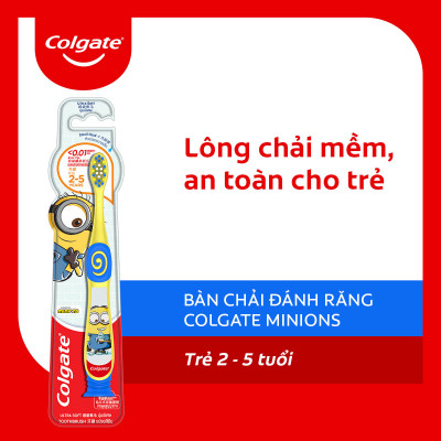 Bàn chải Trẻ em Colgate Minion 2-5 tuổi