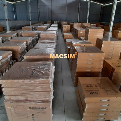 Thảm lót cốp xe ô tô Chevrolet TrailBlazer 2018 - nay nhãn hiệu Macsim chất liệu TPV cao cấp màu đen