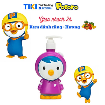 Kem đánh răng Petty nuốt được cho bé từ 3 tuổi 298gr - Hương trái cây tổng hợp