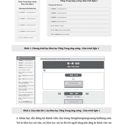Giáo Trình Tiếng Trung Tăng Cường (Khổ Lớn - In Màu) - Giáo Trình Nghe 1 (Học Kèm Khóa Học Trực Tuyến Miễn Phí, Tặng File Nghe MP3)
