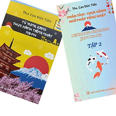 SÁCH TIẾNG NHẬT TỪ VỰNG KANJI NGỮ PHÁP JLPT N3-N2