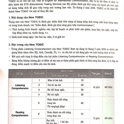 New TOEIC 4n4 - 620 Level (Kèm CD)