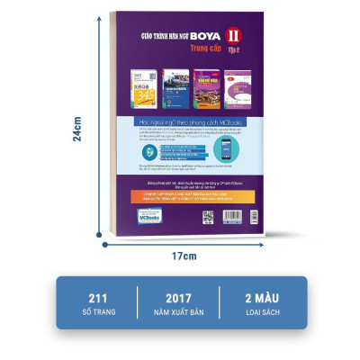 Combo 2 Cuốn: Giáo Trình Hán Ngữ BOYA Trung Cấp 2 (Tập 1) Và Giáo Trình Hán Ngữ BOYA Trung Cấp 2 (Tập 2) 