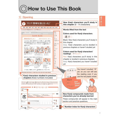 Sách 500 Chữ Kanji Cơ Bản Vol.2 + kèm CD Bản Quyền