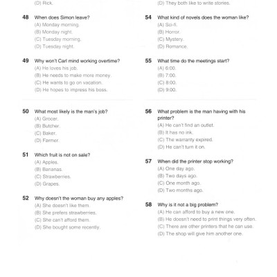 New TOEIC Actual Test Part 3,4 (Kèm CD)