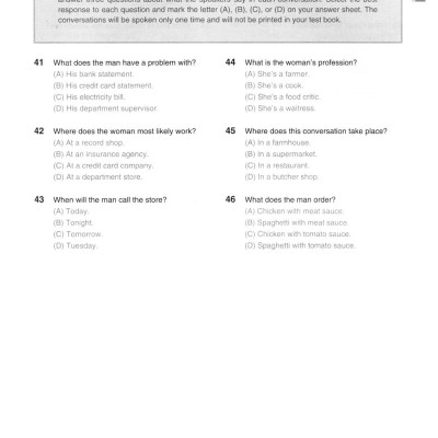 New TOEIC Actual Test Part 3,4 (Kèm CD)