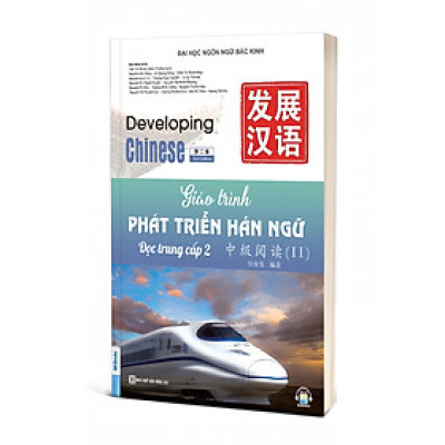 Sách - Giáo Trình Phát Triển Hán Ngữ Đọc Trung Cấp 1 + 2 MCBooks