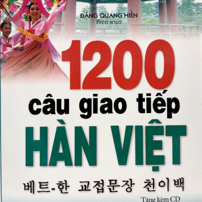 1200 Câu Giao Tiếp Hàn - Việt (Kèm CD)