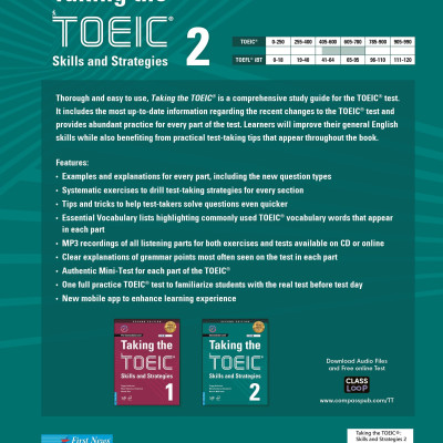Taking The TOEIC - Skills and Strategies 2 (tặng 1MP3)