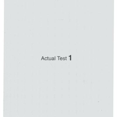 New TOEIC Actual Test Part 3,4 (Kèm CD)