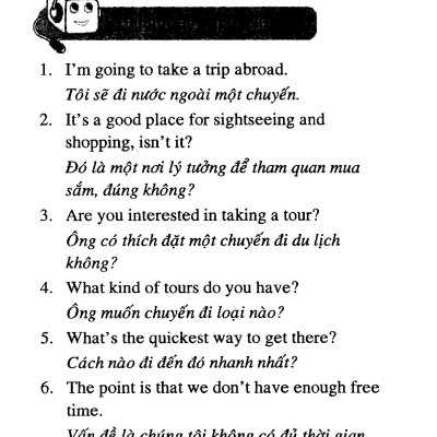 10 Phút Mỗi Ngày Để Học Tốt Tiến Anh - Kỳ Nghỉ & Du Lịch (Kèm CD) - Vanlangbooks