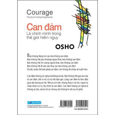 Sách OSHO - Can Đảm Là Chính Mình Trong Thế Giới Hiểm Nguy