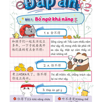 Sách - Takenote Ngữ Pháp Tiếng Trung HSK 4